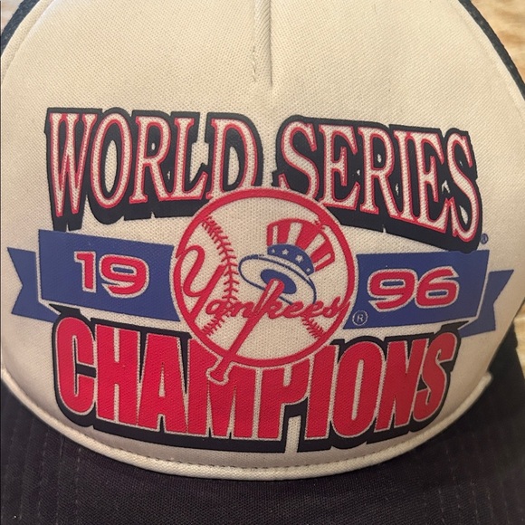 World Series ChampionsYankees 1996 Cap- with Baby Ruth pin - Picture 2 of 10